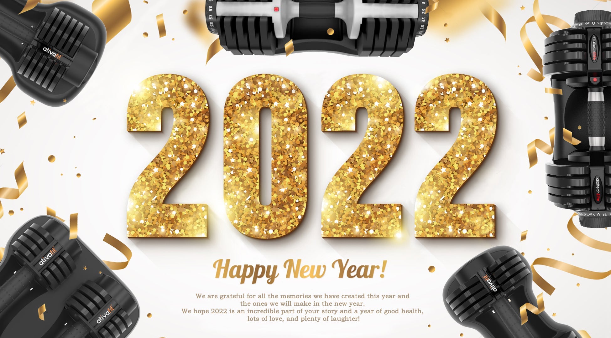 ATIVAFIT 2022 message: Happy New Year