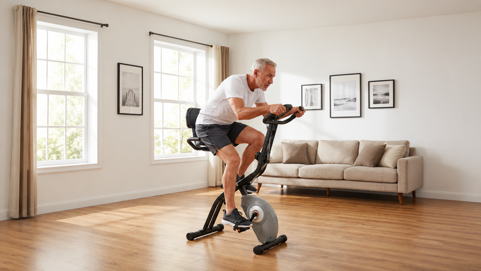 Best Foldable Exercise Bike for Seniors: Comfort, Support, and Storage