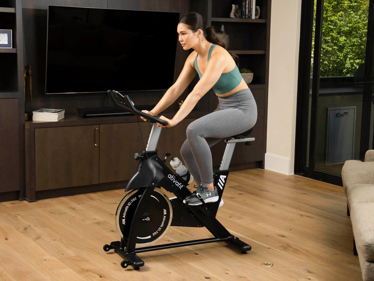 Ativafit Indoor Cycle with 35lbs Flywheel