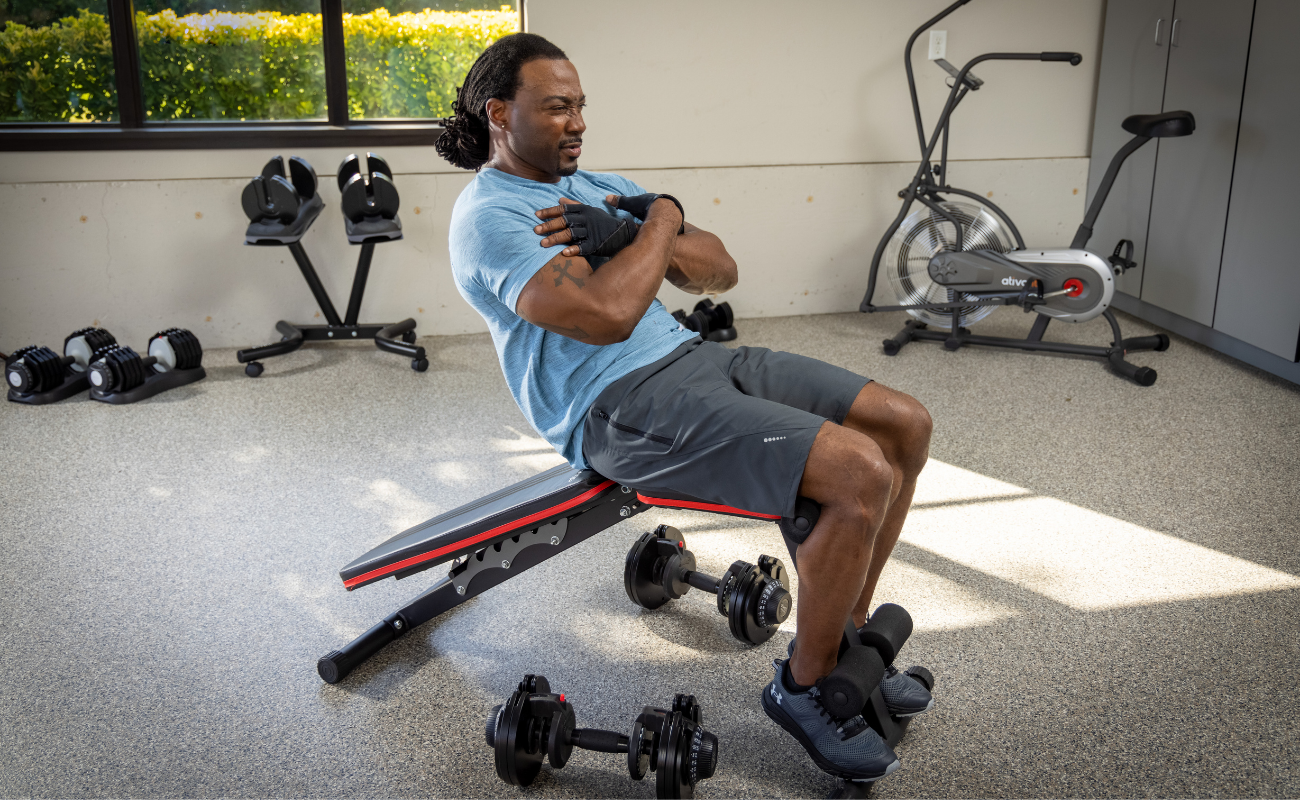 Ativafit home workout bench