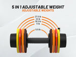 Ativafit Spark 27.5 Lb Adjustable Dumbbell Set