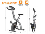 Ativafit Sprint F8 Foldable Exercise Bike w. Health Monitor