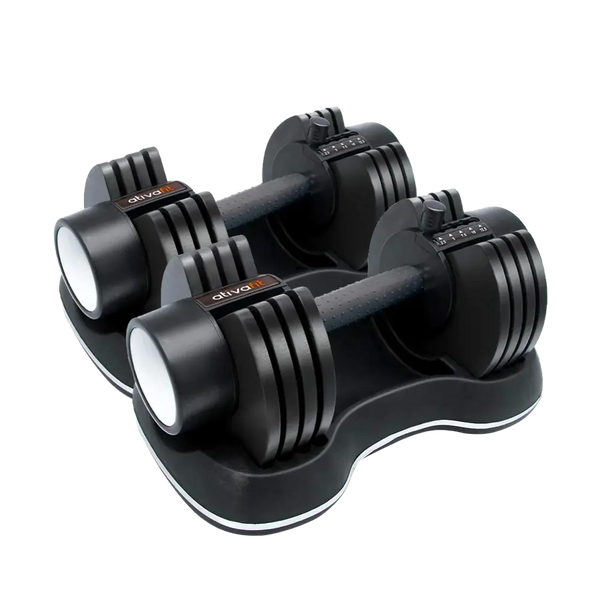 Ativafit Spark 27.5 Lb Adjustable Dumbbell Set