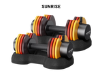 Ativafit Spark 27.5 Lb Adjustable Dumbbell Set