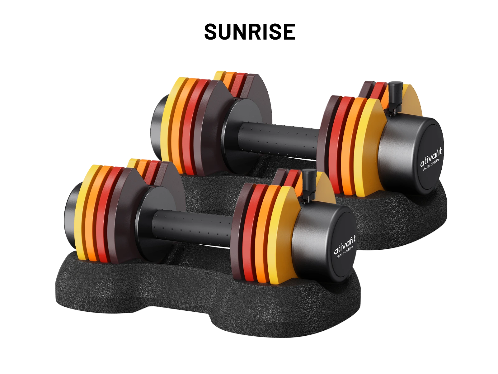 Ativafit Spark 27.5 Lb Adjustable Dumbbell Set