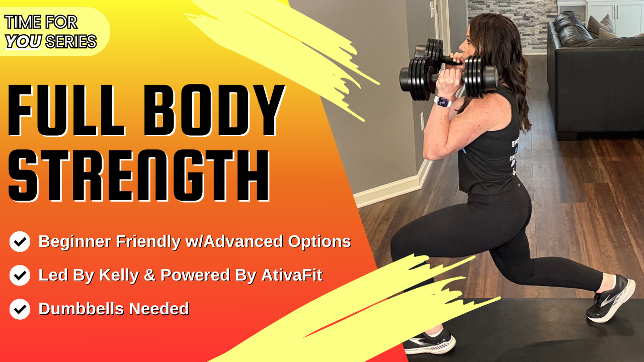 Full body dumbbell workout as part of the Fitsentive challenge program