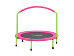 36 trampolin big handle pink