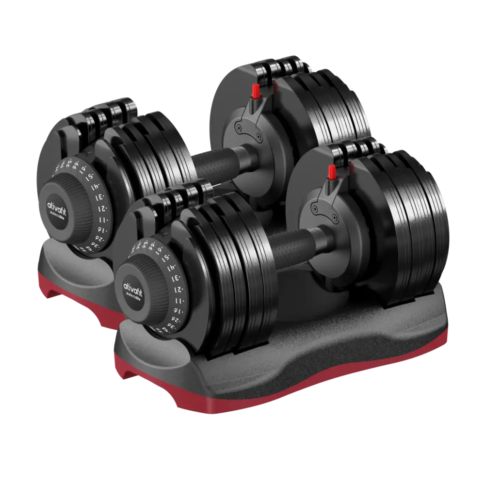 66 Lbs Adjustable Weight Dumbbell Set | DT1166