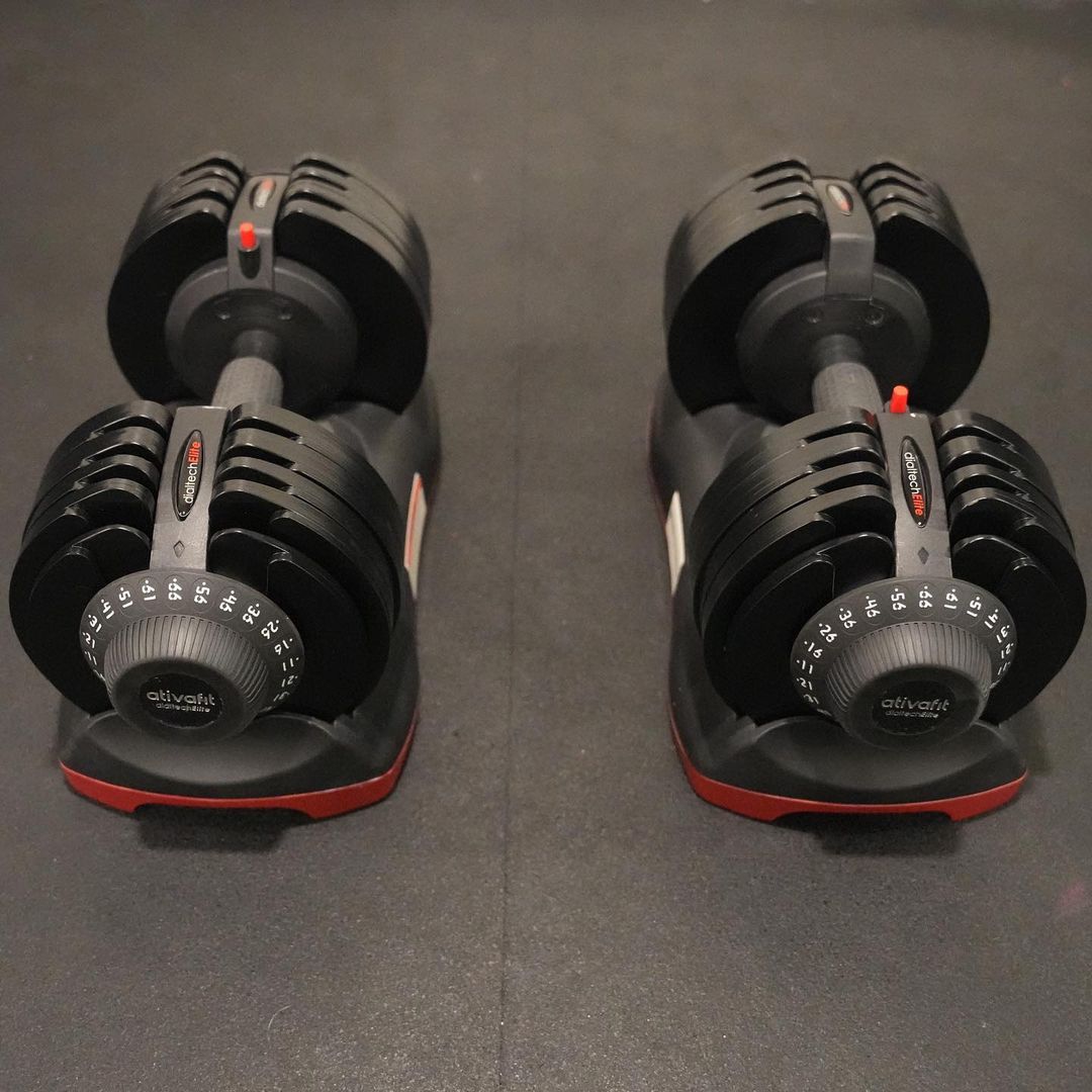66Lbs Adjustable Dumbbells