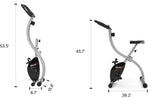 Ativafit Sprint F8 Foldable Exercise Bike w. Health Monitor