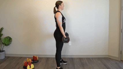 Bicep Curls exercise - alternative angle