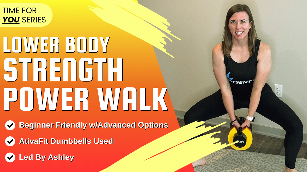 Woman performing a lower body lunge with adjustable dumbbells at home