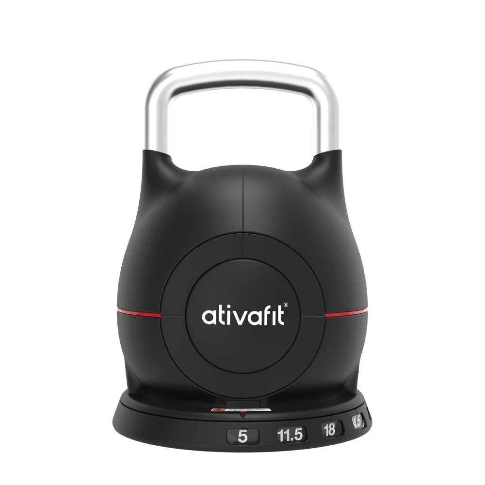 Ativafit Vortex Adjustable Kettlebell 5-44lbs 7 in 1