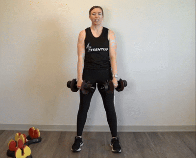 Upper Rows exercise demonstration