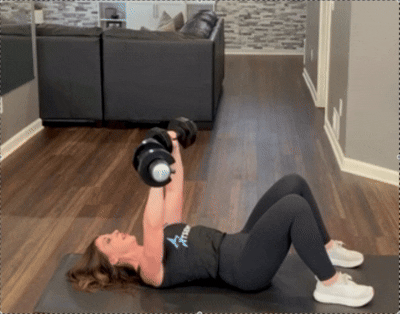 Chest Press exercise demonstration