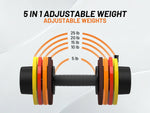 Ativafit Spark 25 Lb Adjustable Dumbbell Set