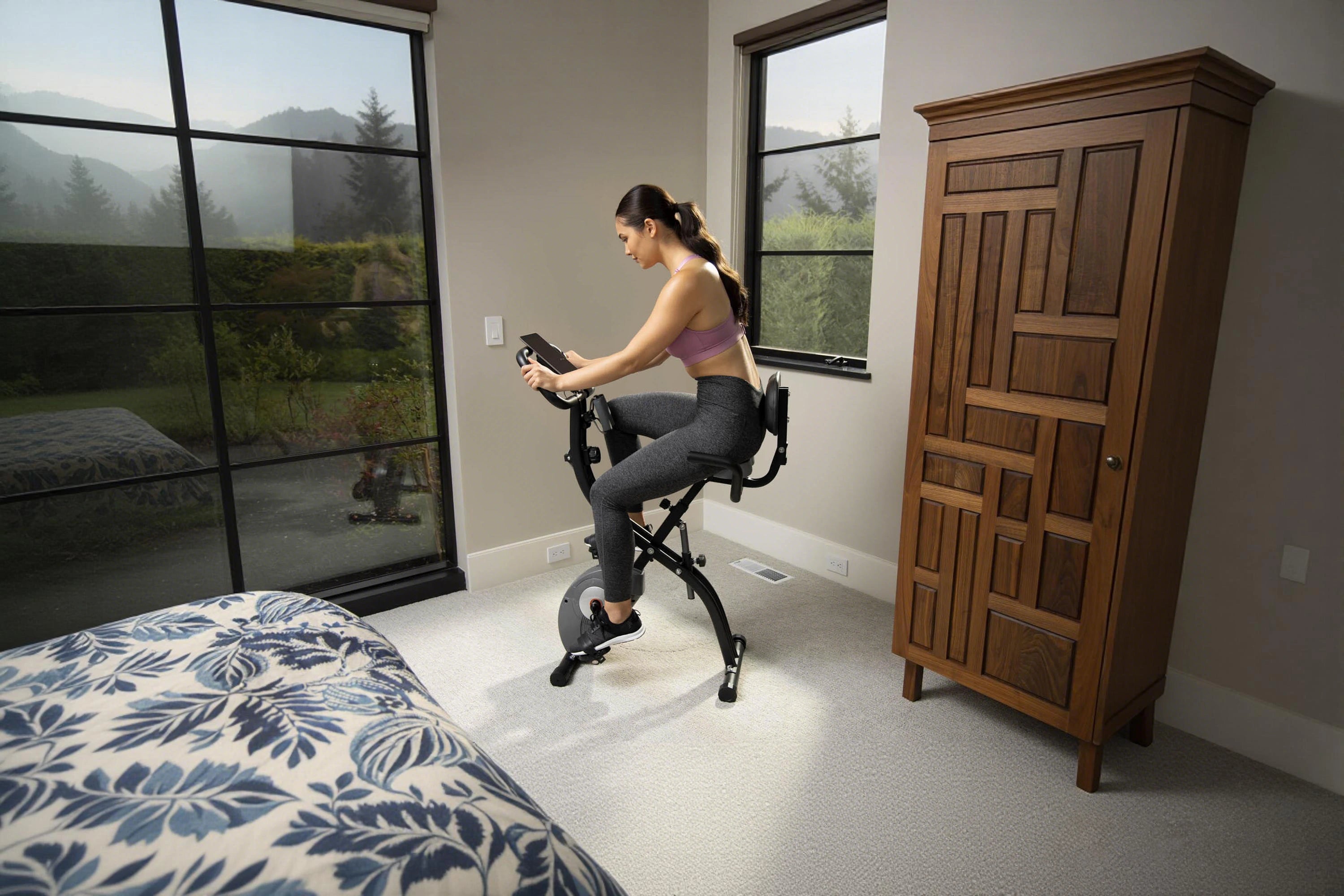 ativafit r8 exercise bike vedio