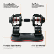 Adjustable Dumbbell Sets for Home Gyms
