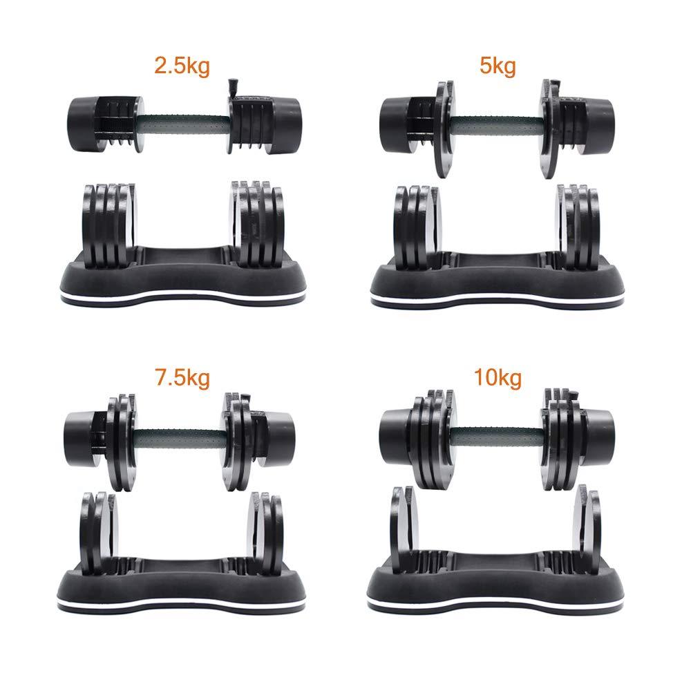 27.5 Lbs Adjustable Weight Dumbbell Set | GT528