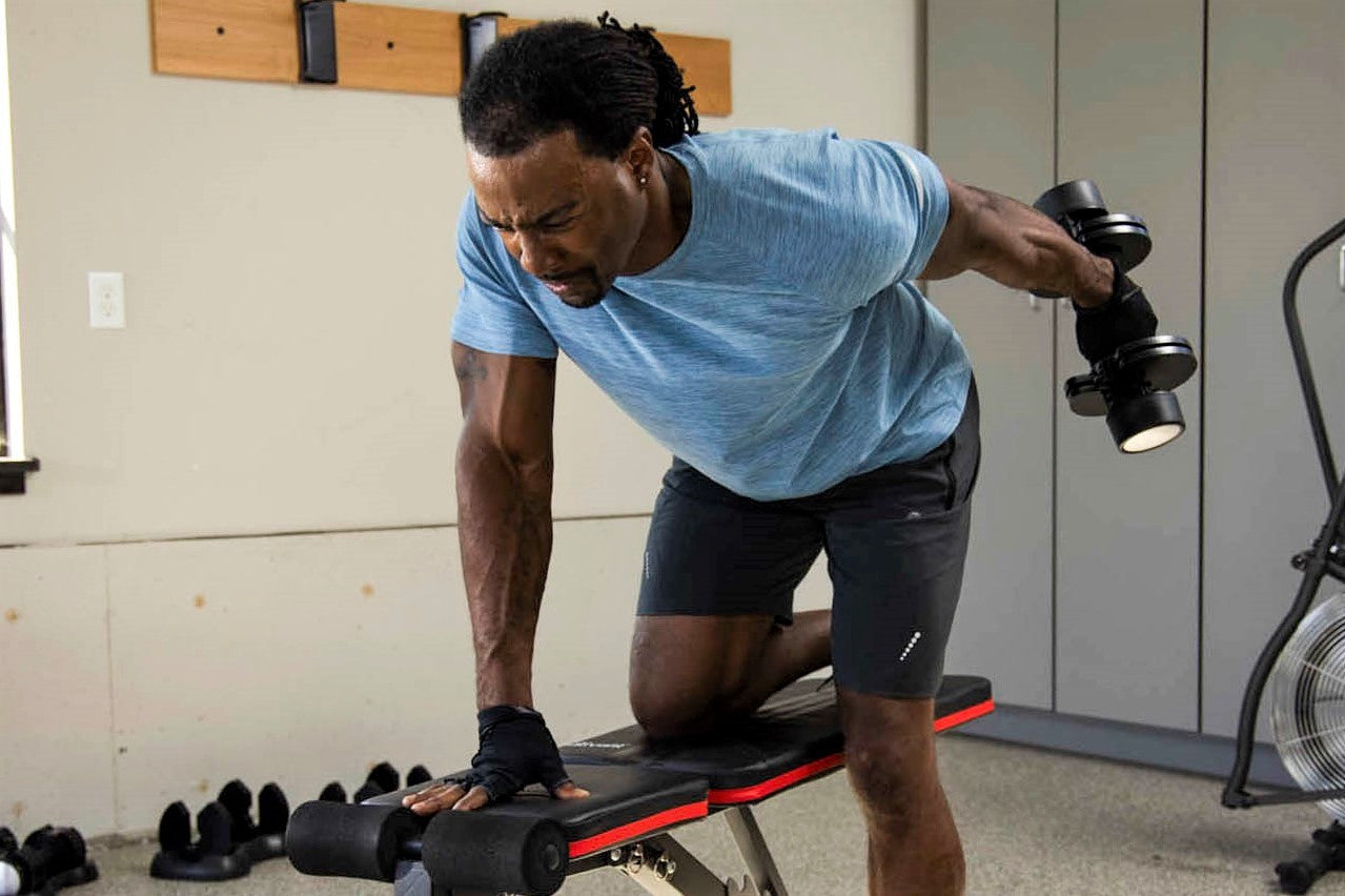 5 Tricep Workouts with Dumbbells