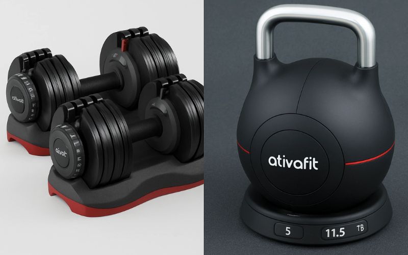 adjustable dumbbells vs kettlebells