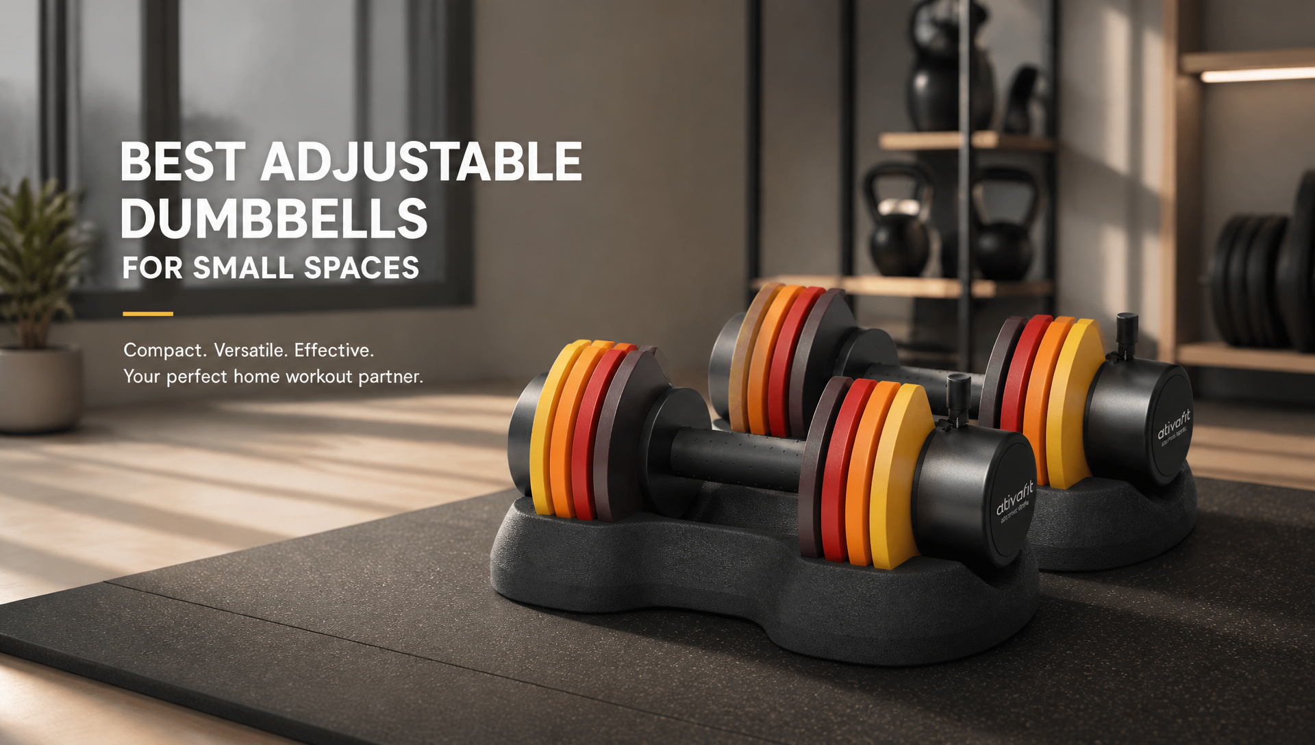 Best Adjustable Dumbbells for Small Spaces: Build Strength Without a Full Rack