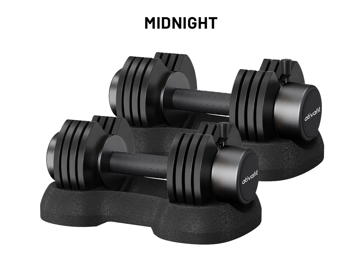 25 lb Adjustable Dumbbells for Home Workouts | Ativafit