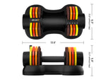 Ativafit Spark  25 Lb Adjustable Dumbbell Set