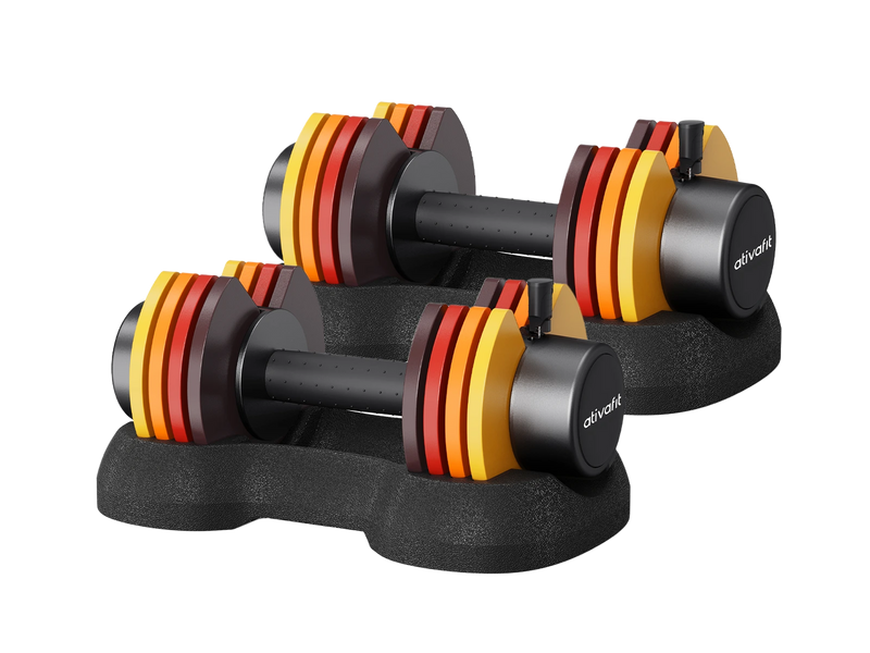 Ativafit Spark 27.5 Lb Adjustable Dumbbell Set