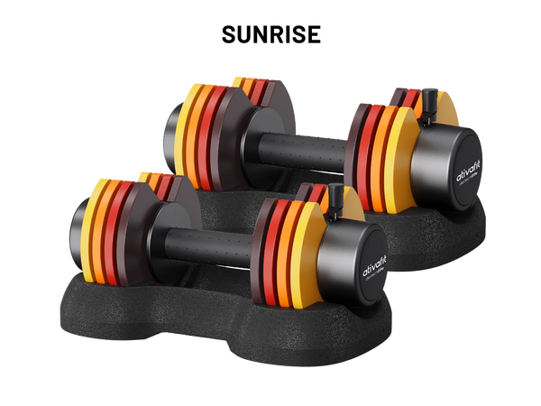 Ativafit Spark 27.5 Lb Adjustable Dumbbell Set