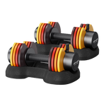 Ativafit 27.5 lbs adjustable dumbbell set