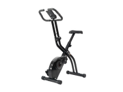 Ativafit Foldable exercise bike with digital monitor and adjustable seat for home cardio workouts
