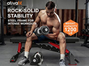 ativafit adjustable weight bench