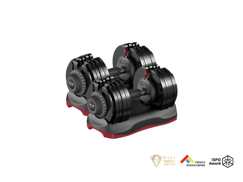 Ativafit Lava 66 Lb Adjustable Dumbbell Set