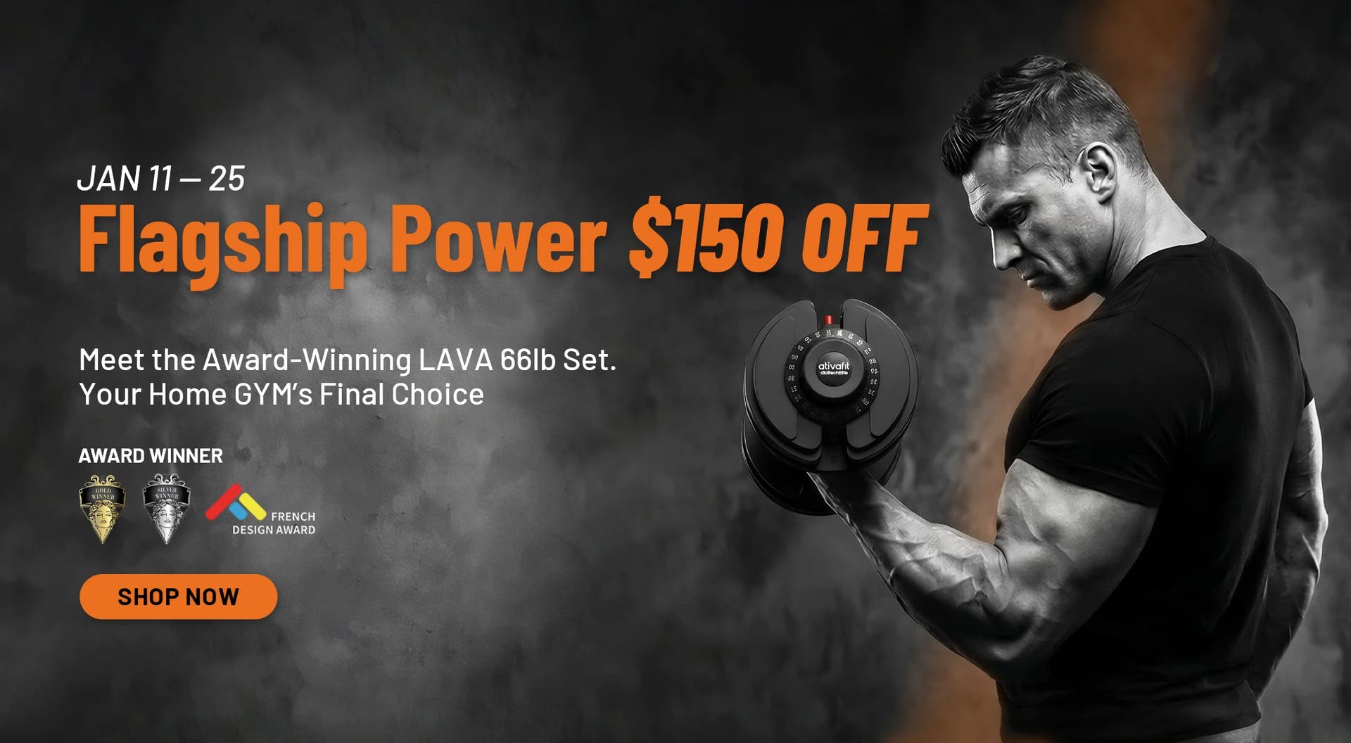 66 adjustable dumbbell campaign desktop