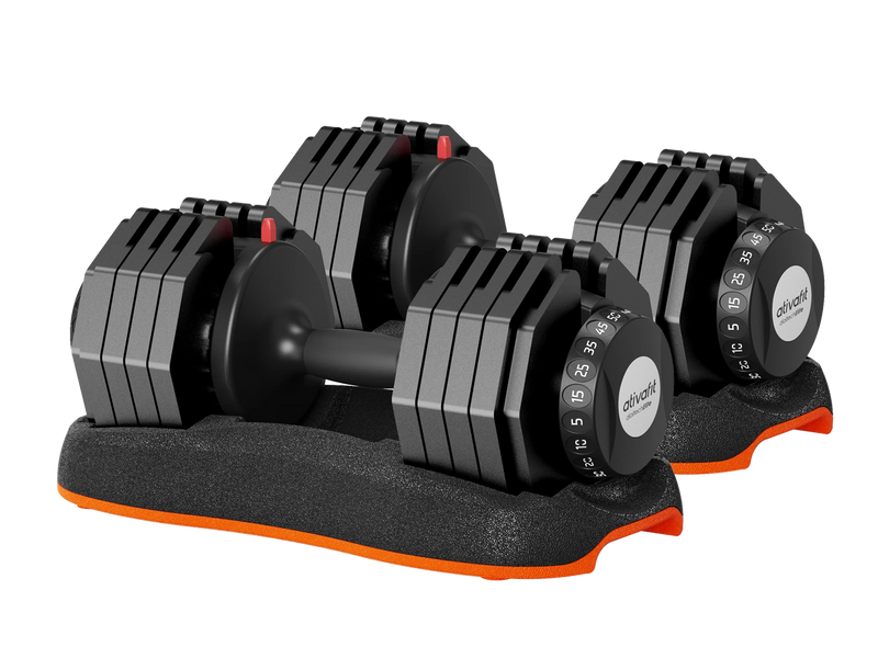 Ativafit Martian 50 Lb Adjustable Dumbbell Set