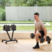 Ativafit Flare 88 Lb Adjustable Dumbbell Set