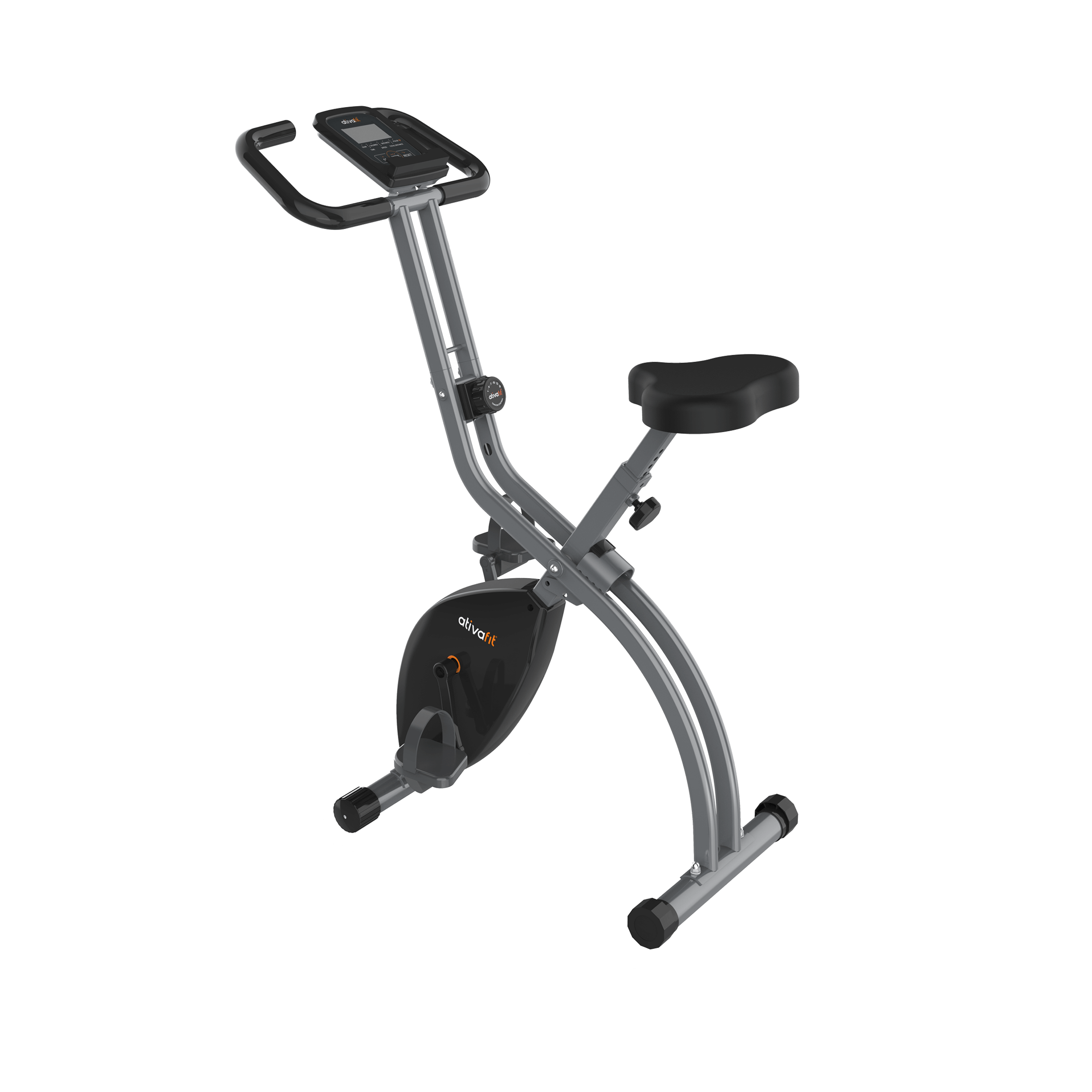 F8 Foldable Exercise Bike w. Health Monitor