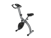 Exercise bike on a white background