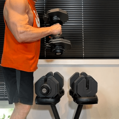 88 lb Adjustable Dumbbell Set for Heavy Training | Ativafit