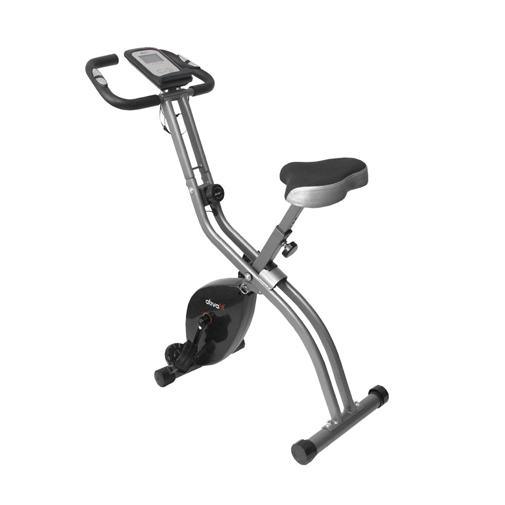 F8 Foldable Exercise Bike w. Health Monitor