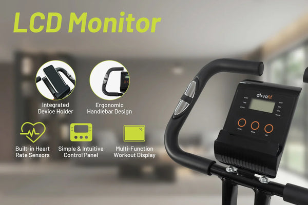 <high>Digital Monitor and Phone Holder</high>
for Easier Routine Building