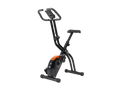 Ativafit Foldable exercise bike with digital monitor and adjustable seat for home cardio workouts