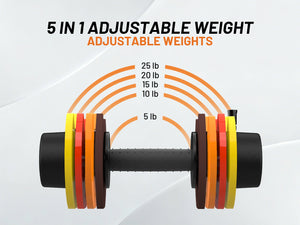 25 LB Adjustable Dumbbell Spark