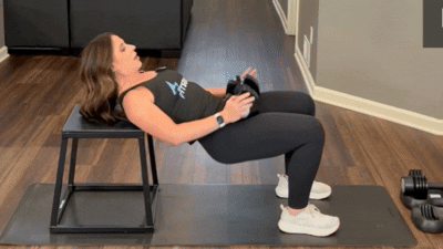 Hip Thrusts exercise demonstration