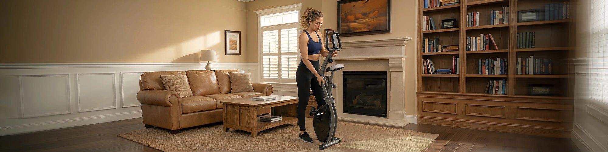 Ativafit Flare dumbbell banner with slogan 'Fuel For The Elite. Ignite Your Peak.'