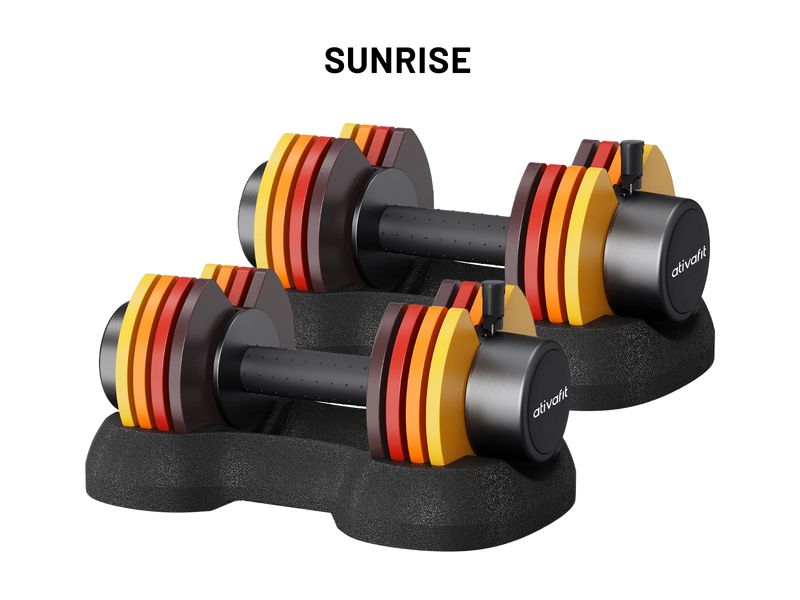 Ativafit Spark 27.5 Lb Adjustable Dumbbell Set