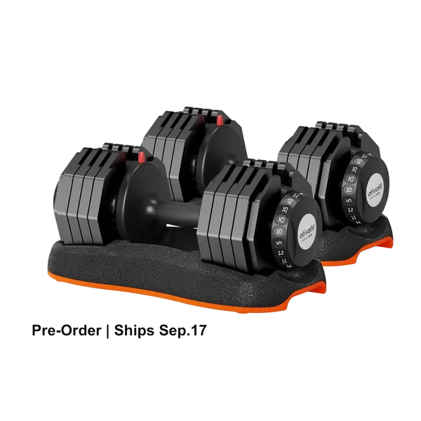 Ativafit Martian 50 Lb Adjustable Dumbbell Set