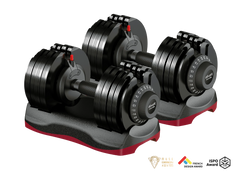 66 LB Adjustable Dumbbell Lava
