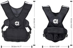 weighted training vest size